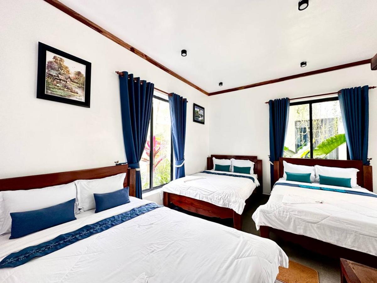 Hotel Kampot River Bungalow Exterior foto