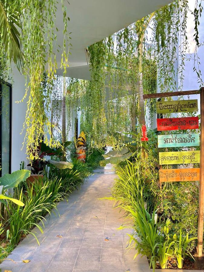 Hotel Kampot River Bungalow Exterior foto